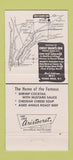 Matchbook Cover - Emily Shaw's Inn Pound Ridge NY 30 Strike