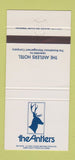 Matchbook Cover - The Antlers Hotel Colorado Springs 30 Strike