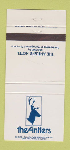 Matchbook Cover - The Antlers Hotel Colorado Springs 30 Strike