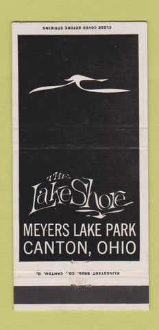 Matchbook Cover - Lake Shore Meyers Lake Park Canton OH 30 Strike