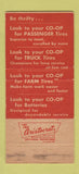 Matchbook Cover - Latah County Grain Growers Moscow ID COOP 30 Strike