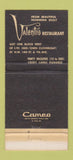 Matchbook Cover - Valenti's Steak Italian Miami FL 30 Strike