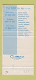 Matchbook Cover - Miller Bradford Risberg Milwaukee Madison WI 30 Strike