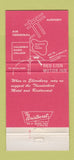Matchbook Cover - The Red Lion Motor Inn Pasco WA WEAR 30 Strike