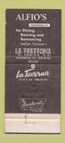 Matchbook Cover - La Trattoria Washington DC WEAR 30 Strike