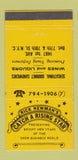 Matchbook Cover - Rick Newman's restaurant New York City 30 Strike