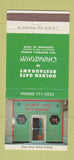 Matchbook Cover - Golden Gate Chinese Restaurant Cleveland OH 30 Strike