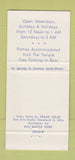 Matchbook Cover - Golden Gate Chinese Restaurant Cleveland OH 30 Strike