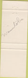 Matchbook Cover - Town Hosue Inn Brandon Manitoba Canada