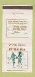 Matchbook Cover - By the Sea Resort Jekyll Island GA 30 Strike