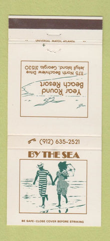 Matchbook Cover - By the Sea Resort Jekyll Island GA 30 Strike