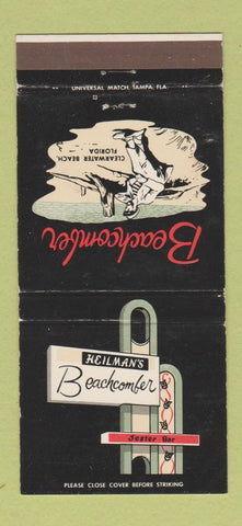 Matchbook Cover - Heilman's Beachcomber Clearwater Beach FL 30 Strike