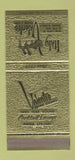 Matchbook Cover - Valenti's Steak Italian Miami FL 30 Strike