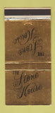 Matchbook Cover - The Stone House WEAR 30 Strike