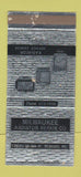 Matchbook Cover - Milwaukee Radiator Repair WI WEAR 30 Strike