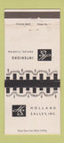 Matchbook Cover - Holland Salley Interiors Naples FL WEAR 30 Strike