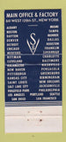 Matchbook Cover - Sinclair and Valentine Inks 30 Strike