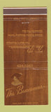 Matchbook Cover - The Buccaneer Men's Clothes Carmel by the Sea CA 30 Strike