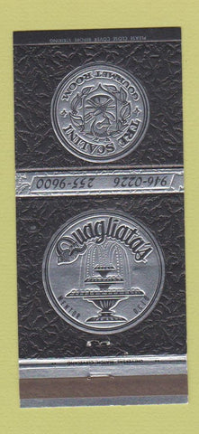 Matchbook Cover - Quagliata's Mentor OH restaurant 30 Strike