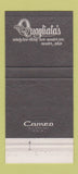 Matchbook Cover - Quagliata's Mentor OH restaurant 30 Strike
