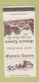 Matchbook Cover - Mattei's Tavern Los Olivos CA 30 Strike