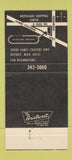 Matchbook Cover - Meyerson's Scotch n Sirloin Detroit MI 30 Strike