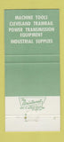 Matchbook Cover - Strelinger Warren MI machine tool 30 Strike