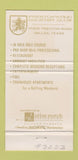 Matchbook Cover - Prestonwood Country Club Dallas TX 30 Strike