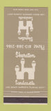 Matchbook Cover - Sheraton Sandcastle Sarasota FL 30 Strike