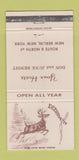 Matchbook Cover - Deerpath New Berlin NY WEAR 30 Strike