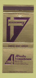 Matchbook Cover - Atlanta Townehouse Motor Inn GA 30 Strike