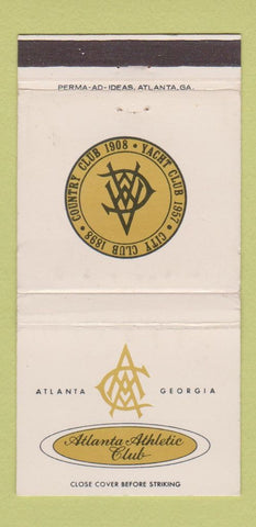 Matchbook Cover - Atlanta Athletic Club GA 30 Strike