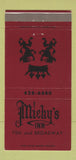 Matchbook Cover - Mieky's Inn Denver Colorado 30 Strike
