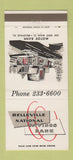 Matchbook Cover - Belleville National Bank IL 30 Strike