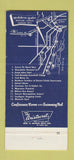 Matchbook Cover - Golden Gate Motor Lodge Southgate MI 30 Strike