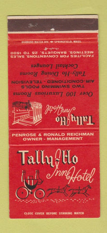 Matchbook Cover - Tally Ho Inn Hotel Paoli PA 30 Strike