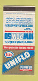 Matchbook Cover - Esso oil gas  WEAR 30 Strike