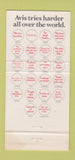 Matchbook Cover - Avis Car rentals Erie PA 30 Strike