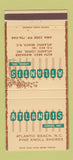 Matchbook Cover - Atlantis Lodge Atlantic Beach NC 30 Strike