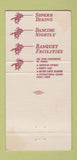 Matchbook Cover - The Lancer Reno NV 30 Strike