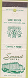 Matchbook Cover - Somerset Hotel Boston MA
