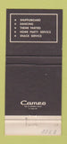 Matchbook Cover - Bavarian Gardens Bellevue WA Flips 30 Strike