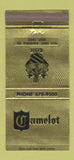 Matchbook Cover - Camelot Kent OH 30 Strike