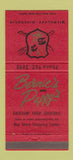 Matchbook Cover - Bernie's and Pappy's Restaurant Milwaukee WI 30 Strike