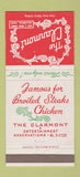 Matchbook Cover - The Clarmont Columbus OH restaurant 30 Strike
