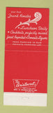 Matchbook Cover - The Clarmont Columbus OH restaurant 30 Strike