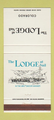 Matchbook Cover - The Lodge Vail Colorado 30 Strike