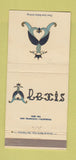 Matchbook Cover - Alexis San Francisco CA 30 Strike