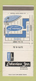 Matchbook Cover - Lakeview Inn Wichita KS 30 Strike