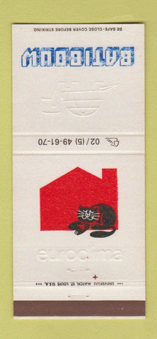 Matchbook Cover - Batibouw Euroclima Belgium WEAR 30 Strike